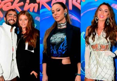 Pedro Scooby, Nicole Bahls, Paola Oliveira...Confira os famosos que foram curtir o último dia de <i>Rock in Rio</i>