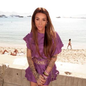 Maya Massafera aparece em Cannes e surpreende seguidores com vestido de grife