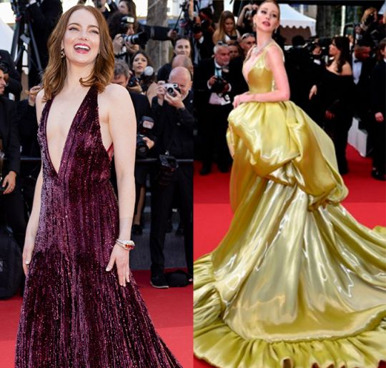 Emma Stone, Marina Ruy Barbosa, Selena Gomez... Veja os <I>looks</i> mais comentados do <I>Festival de Cannes 2024</i>
