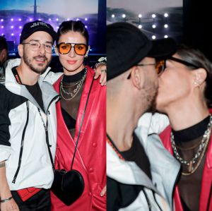 Junior Lima e Mônica Benini trocam beijos apaixonados no <i>Lollapalooza</i>... Confira os famosos que prestigiaram o terceiro (e último) dia do festival