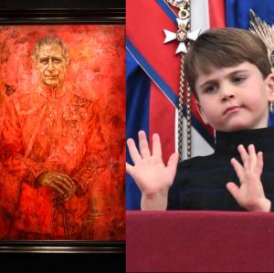 Quadro <I>demoníaco</i> de Rei Charles III, caretas do Príncipe Louis e mais... Veja os melhores <I>memes</i> da família real britânica