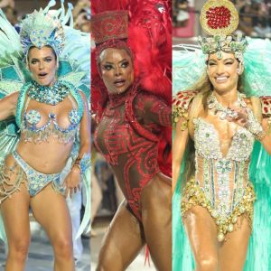 Mariana Goldfarb, Adriana Bombom, Patrícia Poeta... Veja as musas da Grande Rio no Desfile das Campeãs 2025
