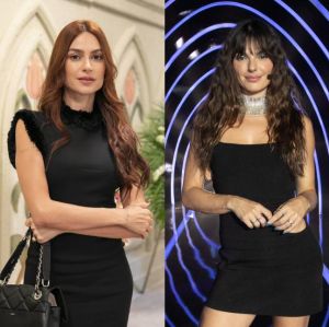 Thaila Ayala revela ter escolhido vestido de noiva de Isis Valverde: <I>Eu achei, ela provou e foi</I>
