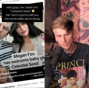 Machine Gun Kelly se diverte com confusão envolvendo o nome da filha recém-nascida