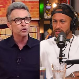 Neto rebate Neymar Jr. após ser chamado de <i>falastrão</i> por jogador: <i>Pra mim, você não é ninguém</i>