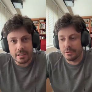 Danilo Gentili se pronuncia após ser acusado de omissão no caso de Juliana Oliveira: - <i>Tirem as próprias conclusões</i>