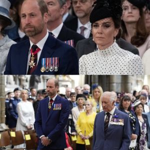 Rei Charles, Príncipe William, Kate Middleton e outros membros da família real fazem homenagem aos 80 anos do fim da Segunda Guerra Mundial
