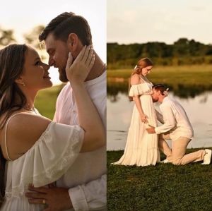 Paulinha Leitte, do <i>BBB11</i>, celebra gravidez do primeiro filho com marido norte-americano. Veja os famosos que anunciaram a gravidez em 2025!