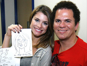 <i>Viver a Vida</i>: Artista plástico visita elenco