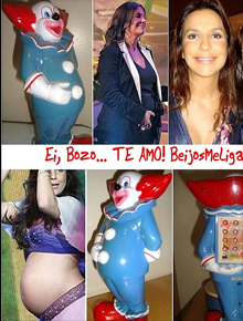 Bozo: Ivete Sangalo se acha parecida com palhaço