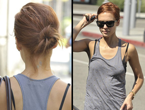 Arrependimento: Jessica Alba remove tatuagem