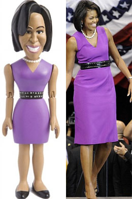Boneca: Michelle Obama ganha versão miniatura