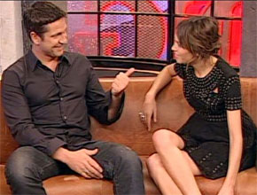 Ao vivo: Gerard Butler faz revelações a Alexa Chung