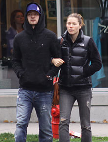 Acabou?: Justin Timberlake e Jessica Biel juntinhos