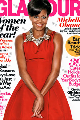 <i>Glamour</i>: Michelle Obama eleita a mulher do ano