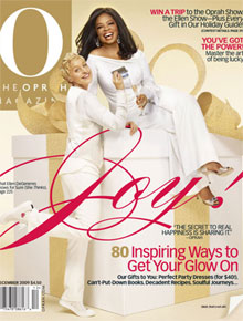 Oprah: Confira Ellen DeGeneres na capa da <i>O</i>!