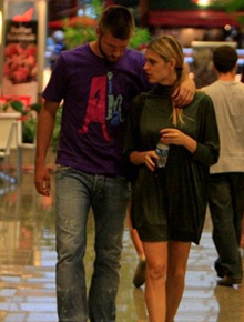 À dois: Fê Lima e Rodrigo Hilbert no cinema