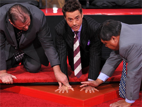 Hollywood: Rober Downey Jr. deixa sua marca