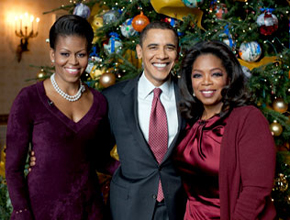 Natal: Oprah visita Casa Branca. Veja aqui!