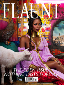 Princesa: Naomi Campbell em capa de revista