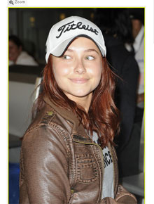 Ruiva: Hayden Panettiere muda o visual