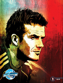 HQ: David Beckham vira revista em quadrinhos