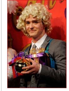 Prêmio: Timberlake é homenageado em <i>Harvard</i>