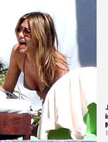 Festa: Jen Aniston celebra aniversário no México