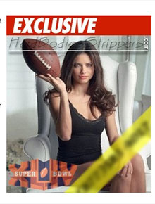 <i>Strip club</i>: Foto de Adriana Lima estampa <i>pôster</i>