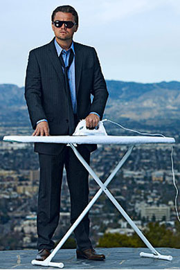 <i>Esquire</i>: Leo DiCaprio passa roupa em clique