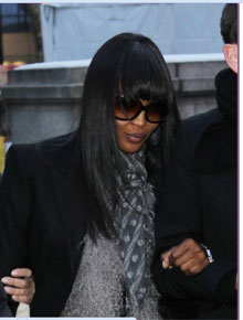 Polícia: Caso de Naomi Campbell foi fechado