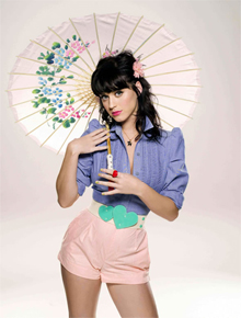 Tudo azul: Katy Perry será Smurfette