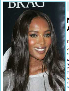 Agressão: Naomi Campbell fala sobre acusação