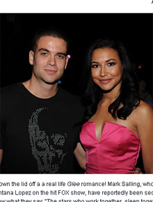 <i>Glee</i>: Puck e Santana namoram na vida real