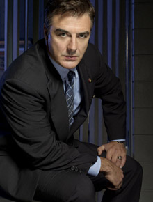 <i>Good Wife</i>: Chris Noth tira roupa por leilão