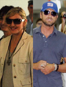 Mas e Jesus?: Madonna e Gerard Butler juntos?