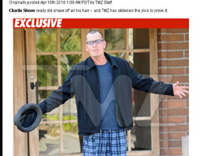 <i>Two and a Half</i>: Charlie Sheen raspa cabelo