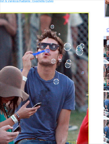 Infância: Zac Efron faz bolhas de sabão