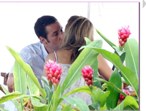 <i>Affair</i>?: Aniston e Adam Sandler aos beijos em filmagem 