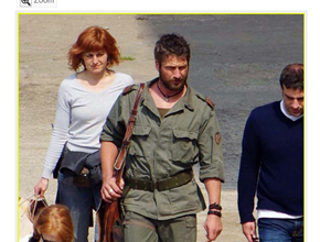 Shakespeare: Gerard Butler filma na Sérvia