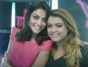 <i>Vai e Vem</i>: Preta Gil recebe Juliana Paes