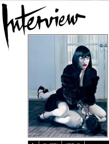 <i>Sexy</i>: De peruca, Megan Fox é capa da <i>Interview</i>
