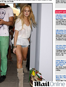 Depois da festa: Lindsay desabafa no <i>Twitter</i>