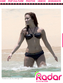 Biquíni: Demi Lovato curte praia no México