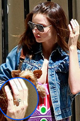 Noiva: Saiba detalhes sobre o anel de Miranda Kerr