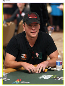 Beneficente: Matt Damon joga pôquer em Las Vegas