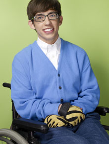 <i>Glee</i>: Kevin McHale comemora indicação ao <i>Emmy</i>