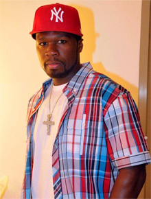 Roupas: 50 Cent lança nova linha em SP