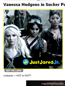 <i>Sucker Punh</i>: Veja Vanessa Hudgens caracterizada!