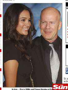 Vida pós-Demi: Bruce Willis nunca esteve tão feliz